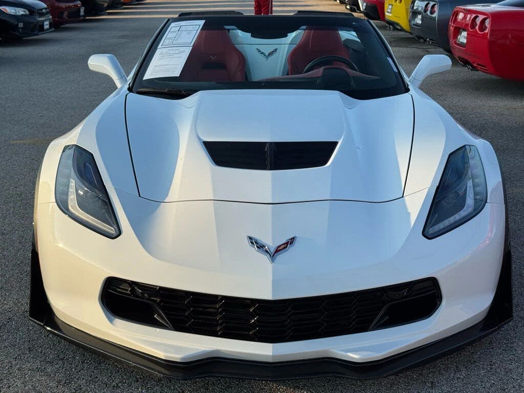 Corvette C7 Z06 Stingray Grand Sport Carbon Fiber Front Lip - ZR1 Style with Winglets (2014-2019)
