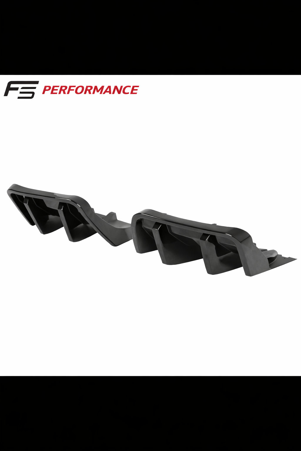 Corvette C7 Gloss Black Rear Diffuser (2014–2019) – ZR1 Style PP