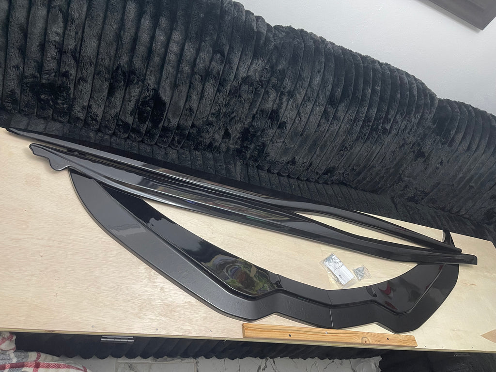 Corvette C7 Aero Kit (2014–2019) Front Splitter + Side Skirts