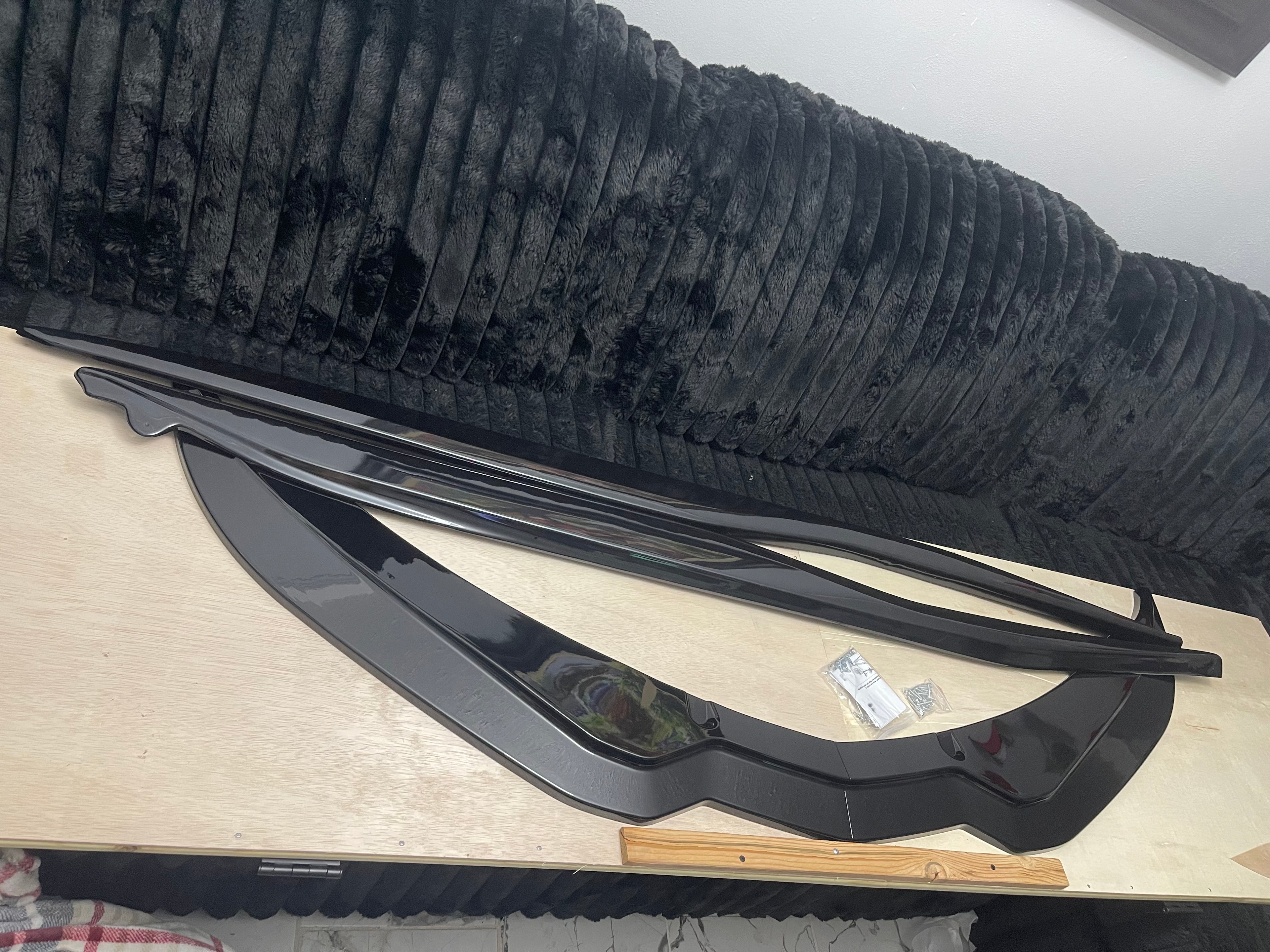 Corvette C7 Aero Kit (2014–2019) Front Splitter + Side Skirts