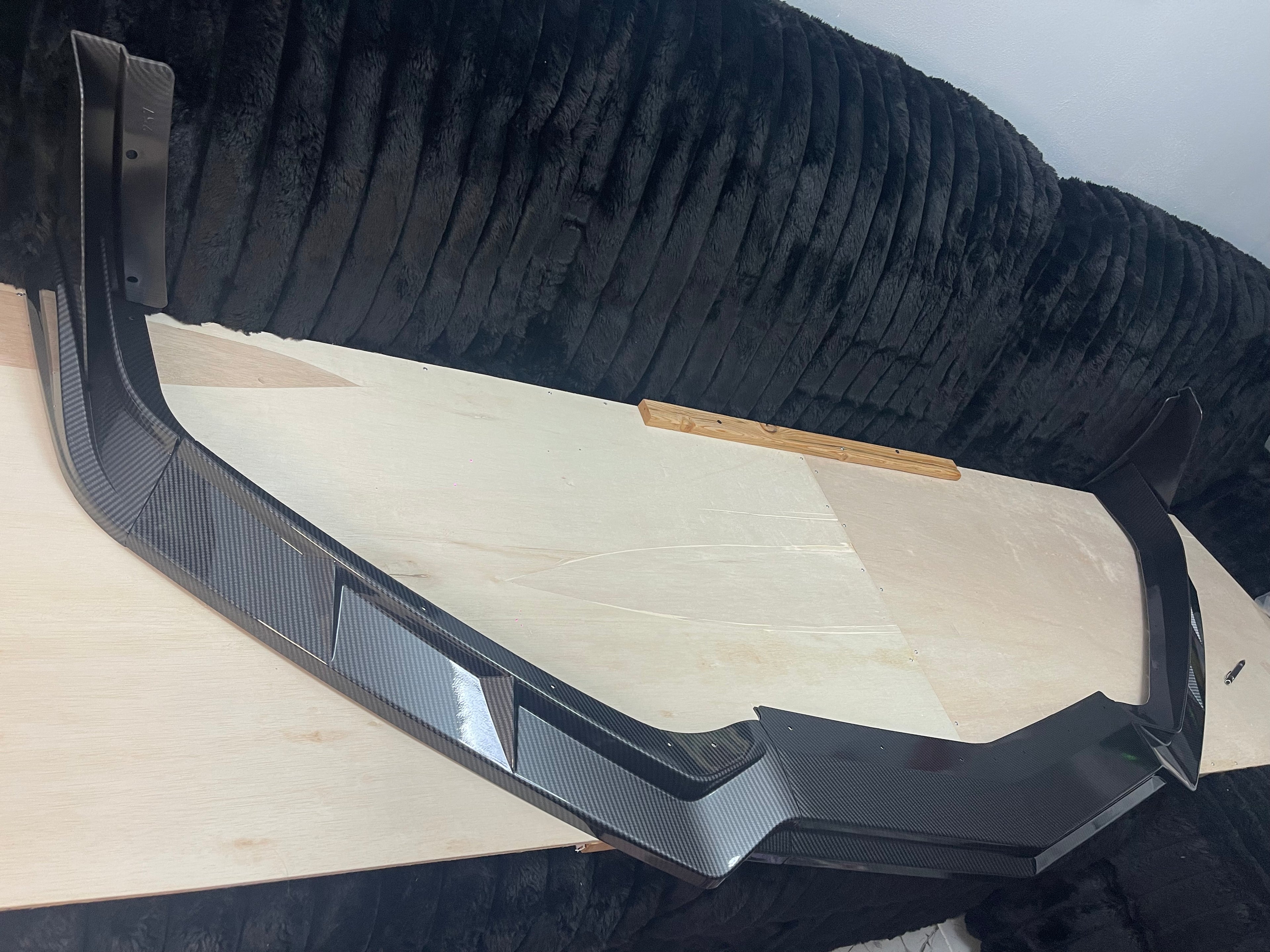 Chevrolet Corvette C8 Carbon Fiber Front Splitter | 2020–2025 Stingray