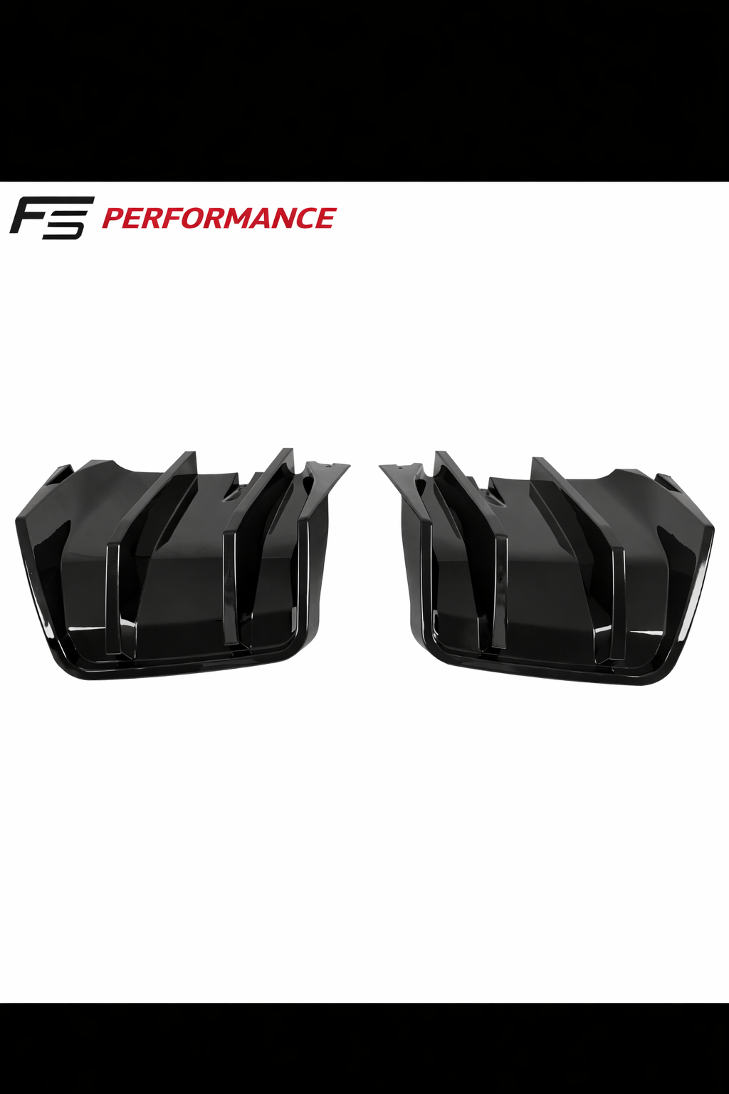 Corvette C7 Gloss Black Rear Diffuser (2014–2019) – ZR1 Style PP
