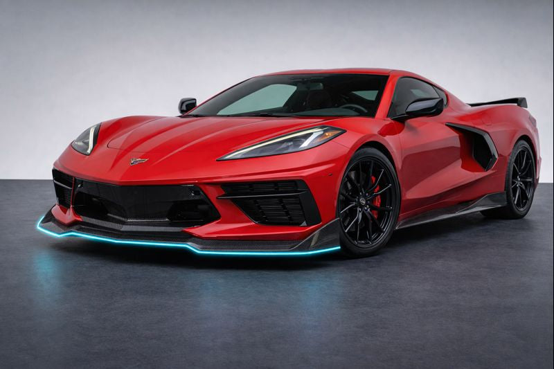 Chevrolet Corvette C8 Carbon Fiber Front Splitter | 2020–2025 Stingray