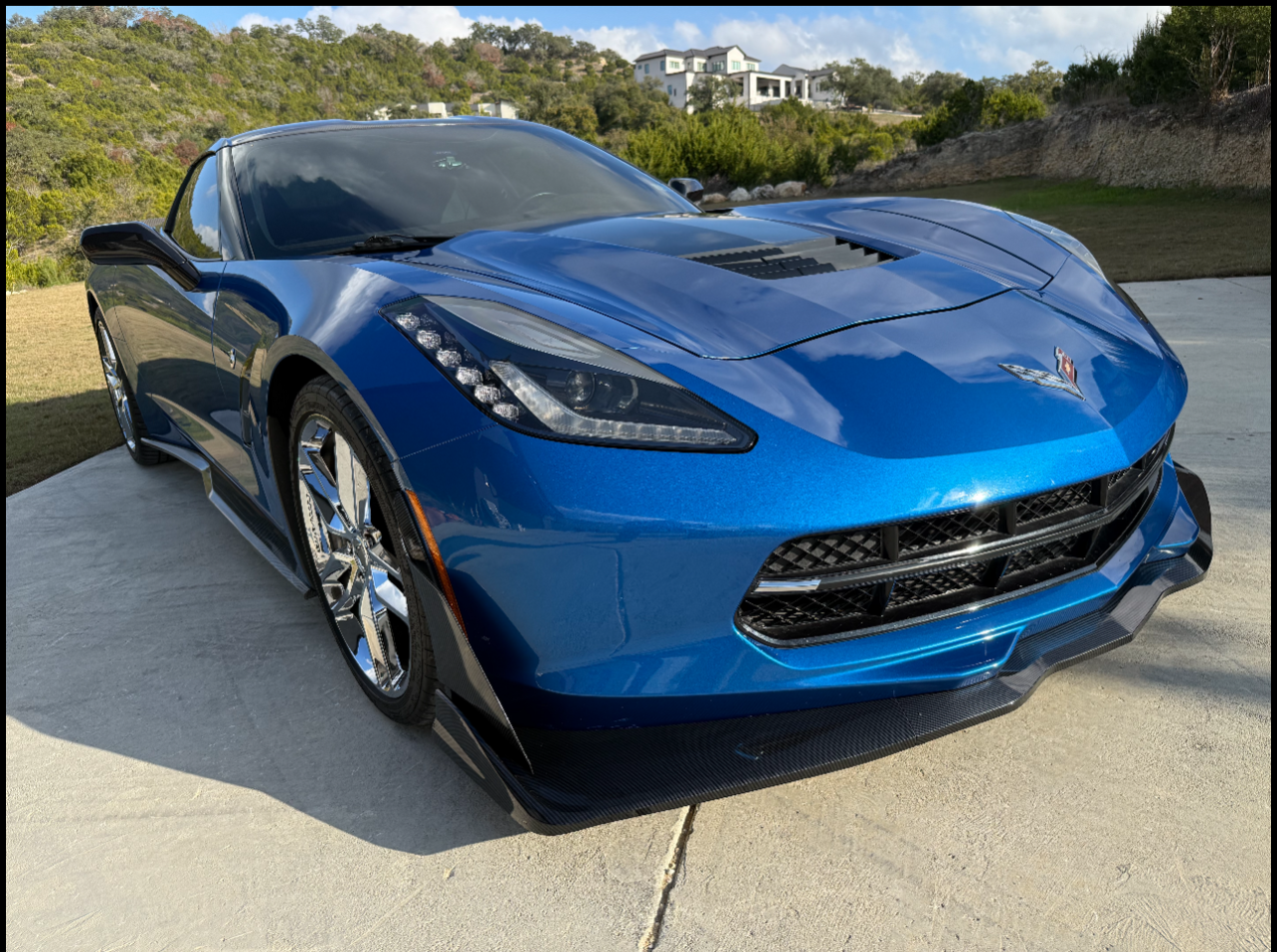 C7 ZR1 Front Lip Spoiler with Winglets for Corvette 2014-2019 – Performance Style