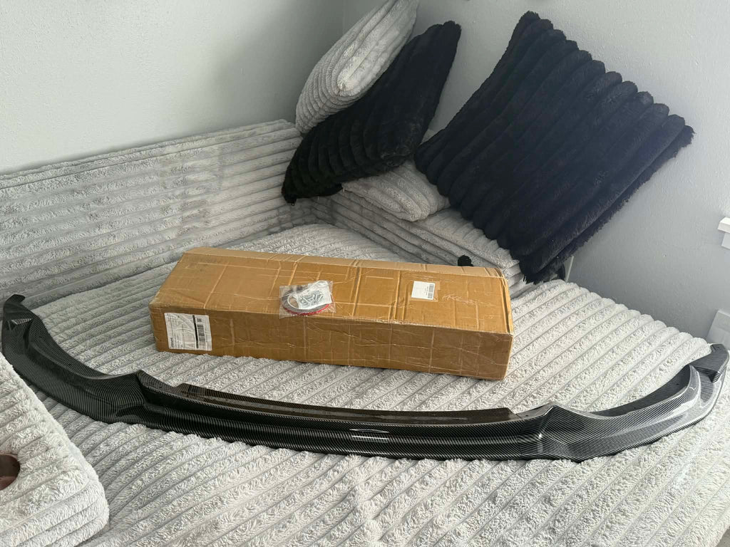 Carbon Fiber CS Style Front Splitter Lip Spoiler for BMW M3/M4 F80 F82 F83 (2015–2020) – Premium Aerodynamic Bumper Upgrade