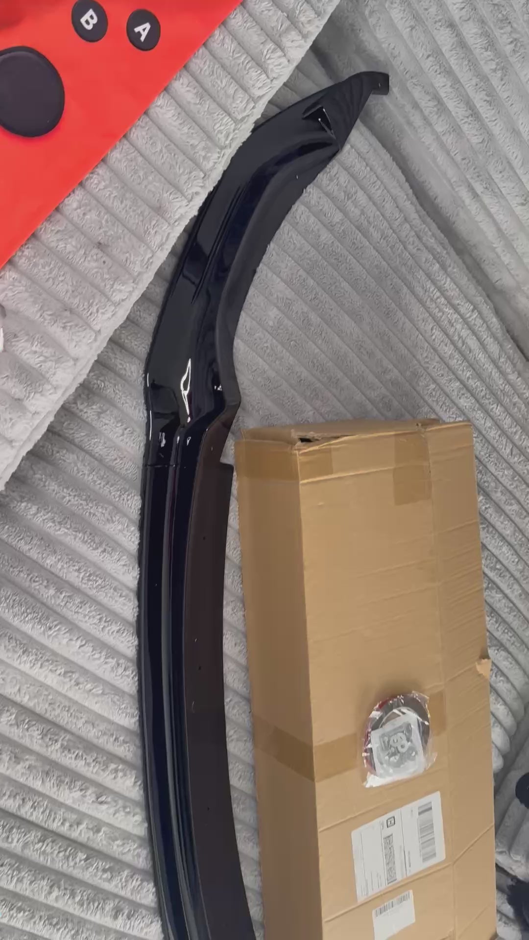 Gloss Black CS Style Front Splitter Lip Spoiler for BMW M3/M4 F80 F82 F83 (2015–2020) – Premium Aerodynamic Bumper Upgrade